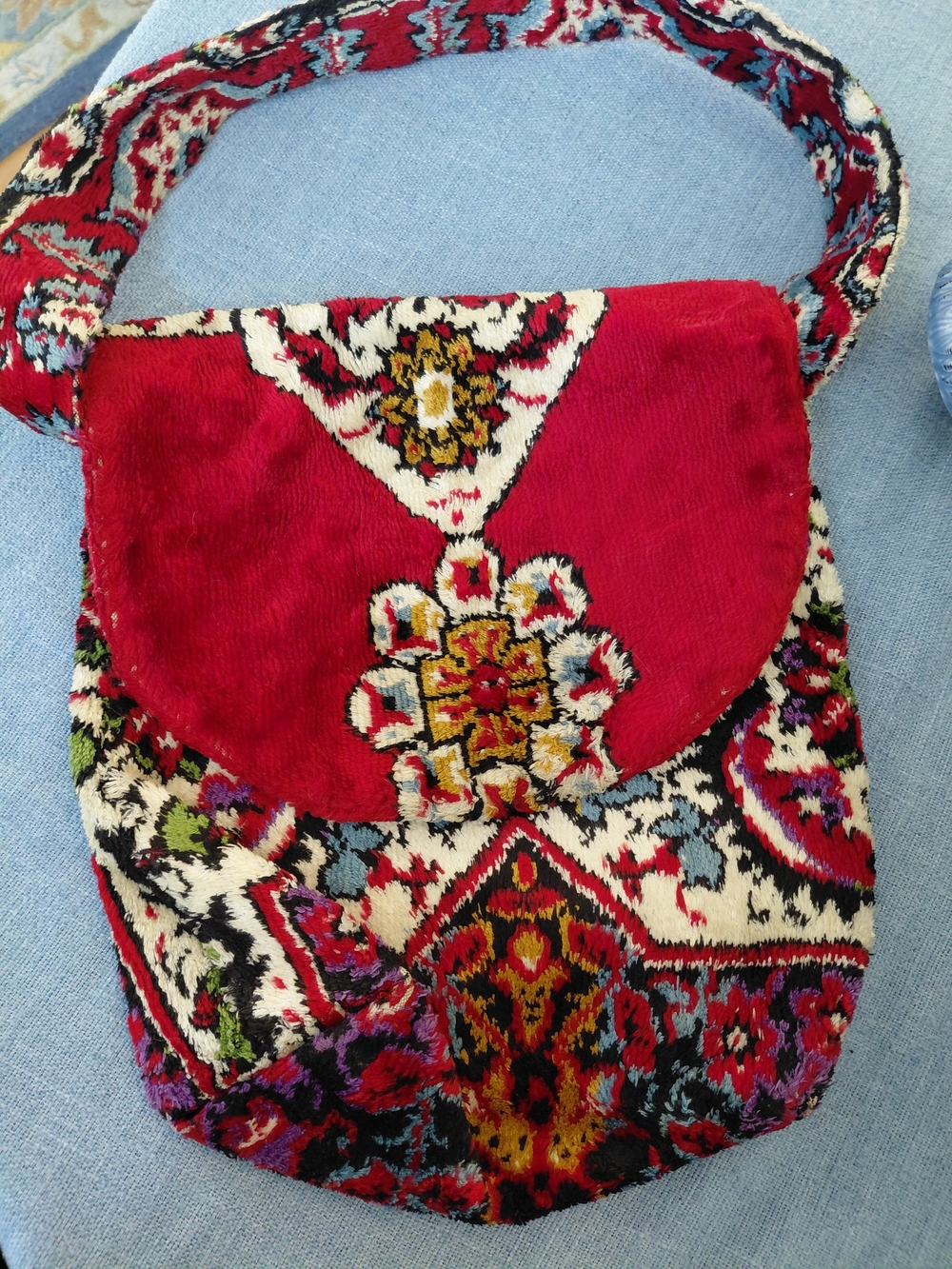VINTAGE HANDMADE  - Bohemian HIPPIE Style BAG
